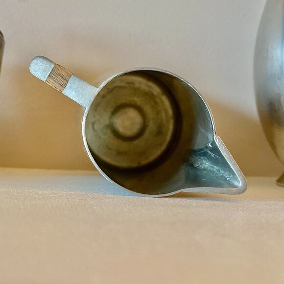 MCM Rare Vintage Pewter Coffee Tea Serving Set - Picture 7 of 12